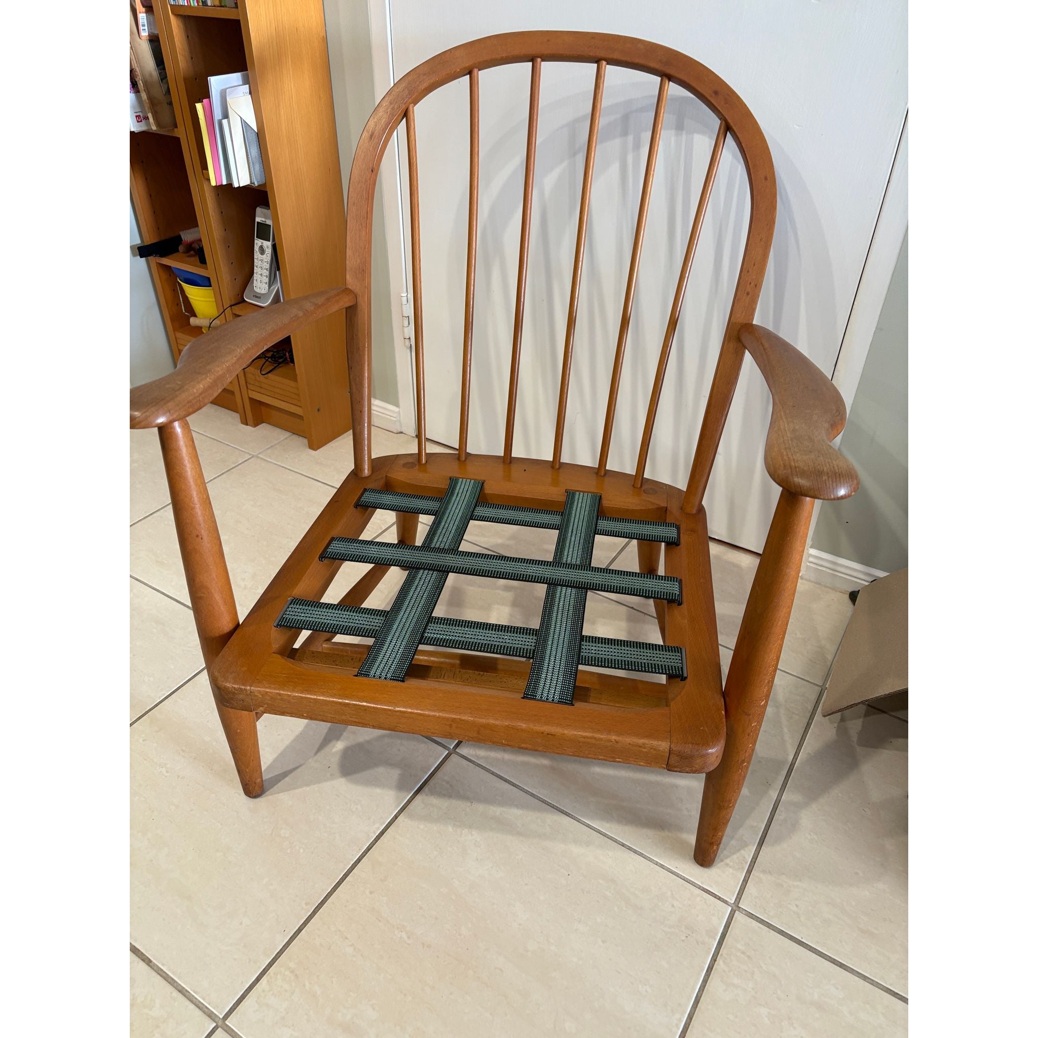 Original 60’s Mid - Century Ercol armchair, Wood as original.￼ | Bazaa | Designer, Vintage and Antique Furniture