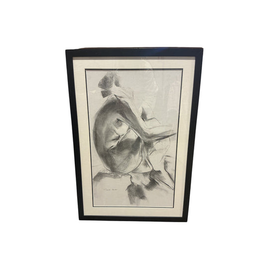 Original Charcoal Nude Artwork