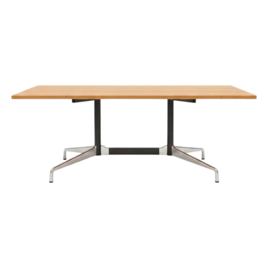 Original Eames Aluminium Group Segmented Base Table