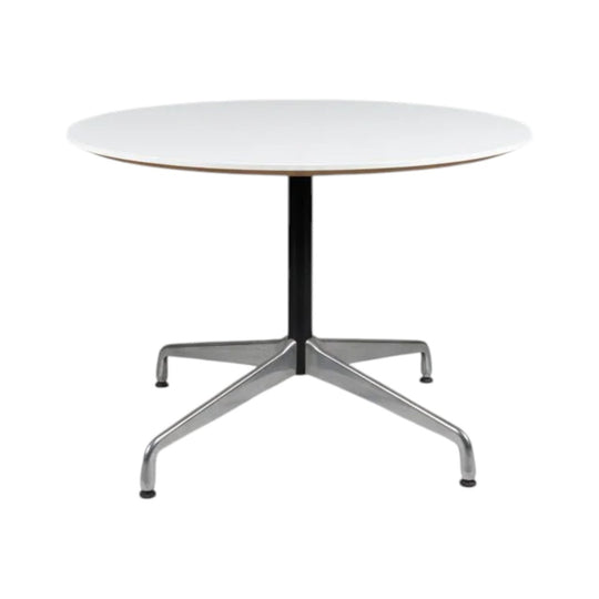 Original Herman Miller Eames Aluminum Group Pedestal Table