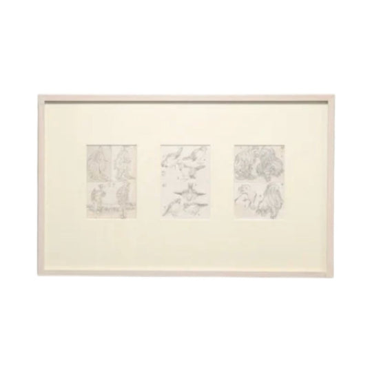 Original Katsushika Hokusai Triptych: "Life, Nature & Myth" (Manga Studies)