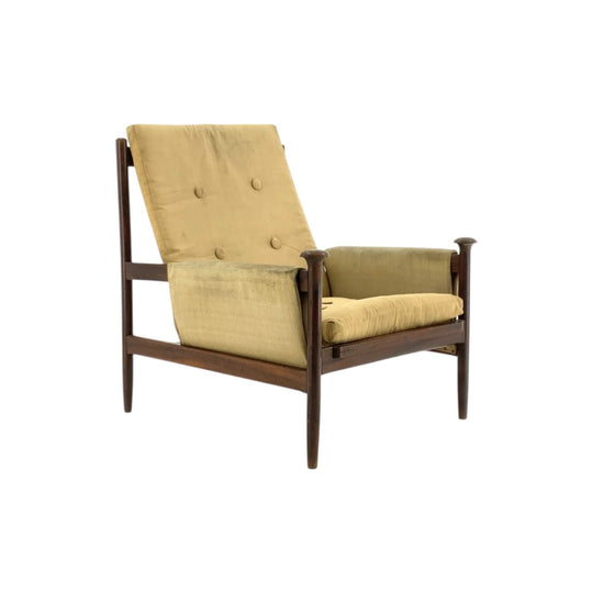 Original Michel Arnoult Easy Chair in Noble Wood
