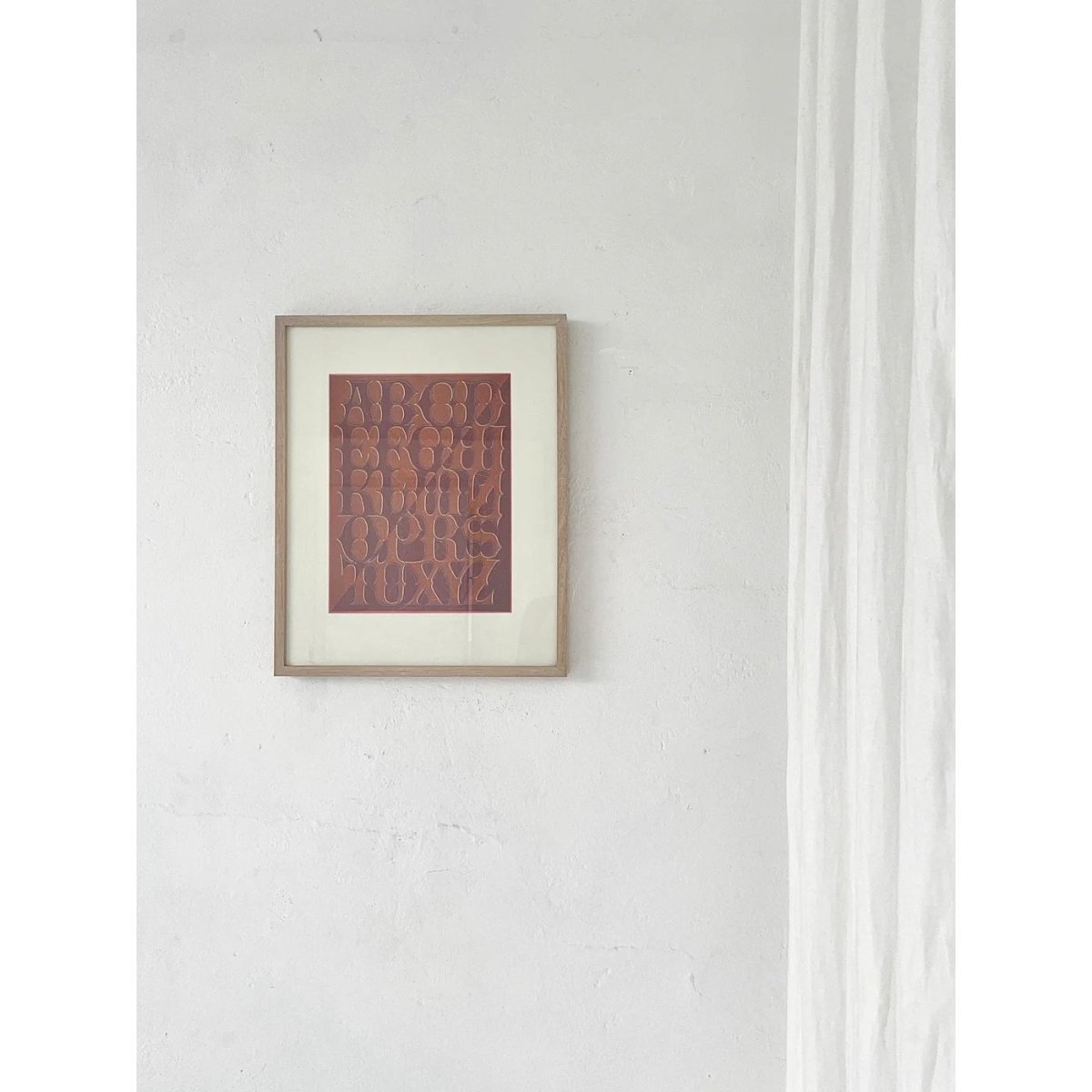 Original Typographic Print | Bazaa | Designer, Vintage and Antique Furniture