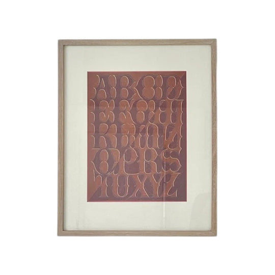 Original Typographic Print