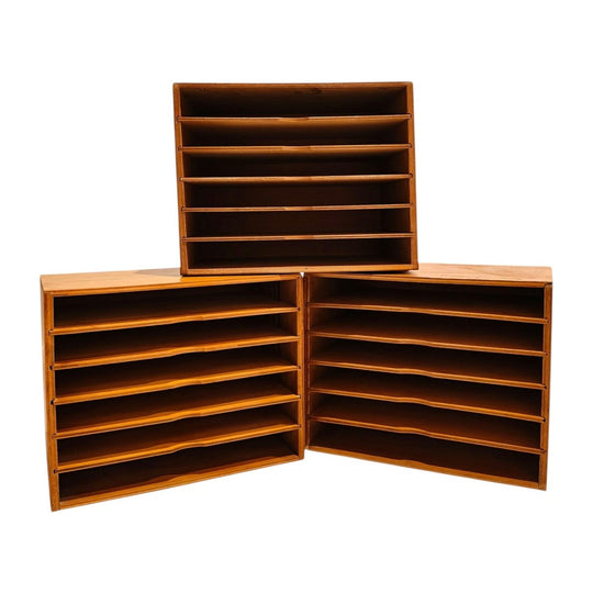 Original WC PENFOLD filing shelves