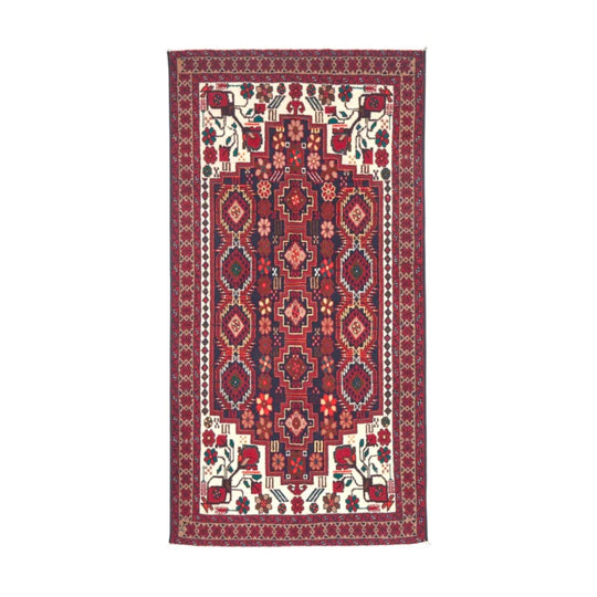 Ornate Beluch Tribal Rug | Handwoven Wool
