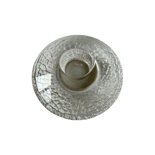 ORREFORS crystal candle holder