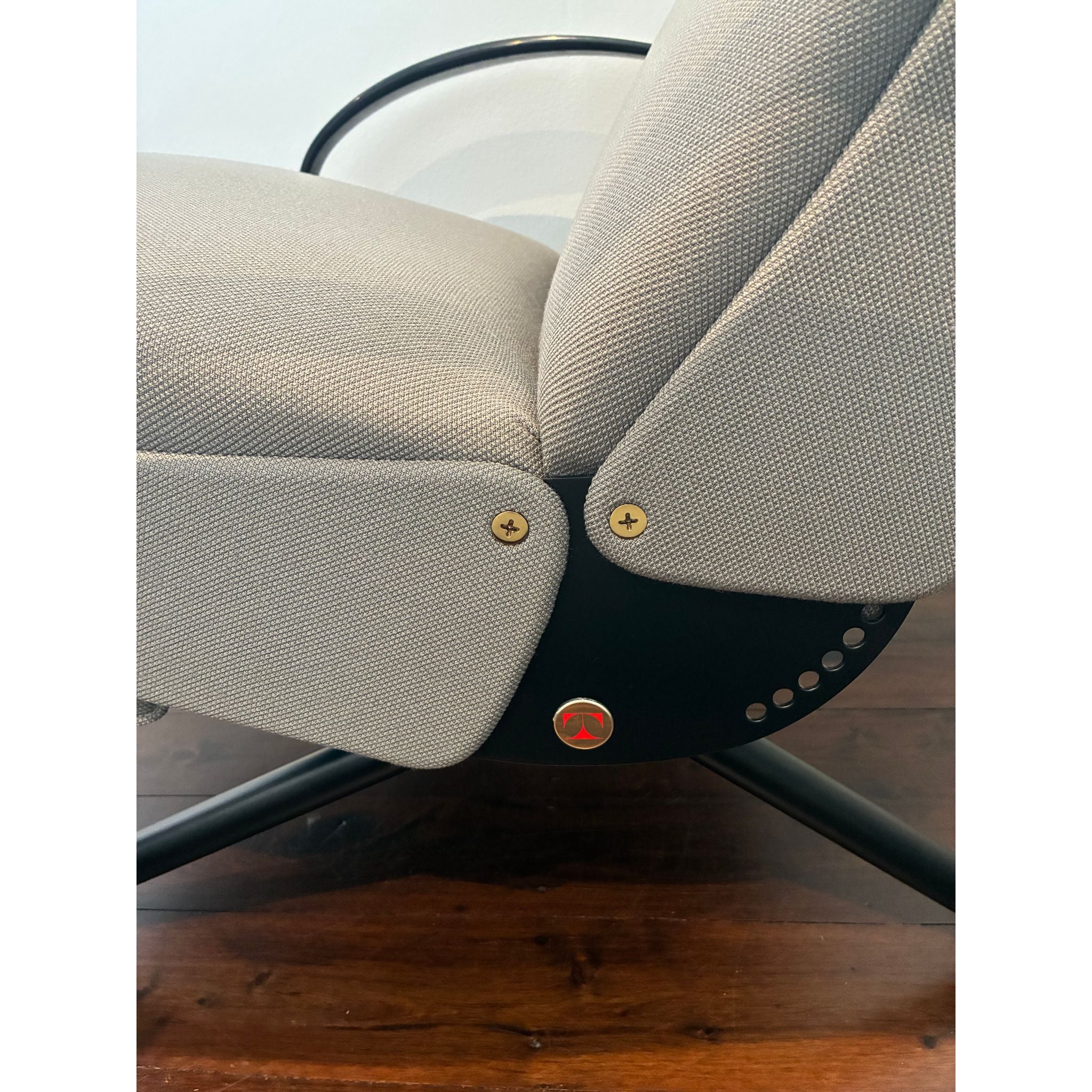 Osvaldo Borsani P40 Lounge Chair for Tecno, Italy 1950s, Original Upholstery | Bazaa | Designer, Vintage and Antique Furniture