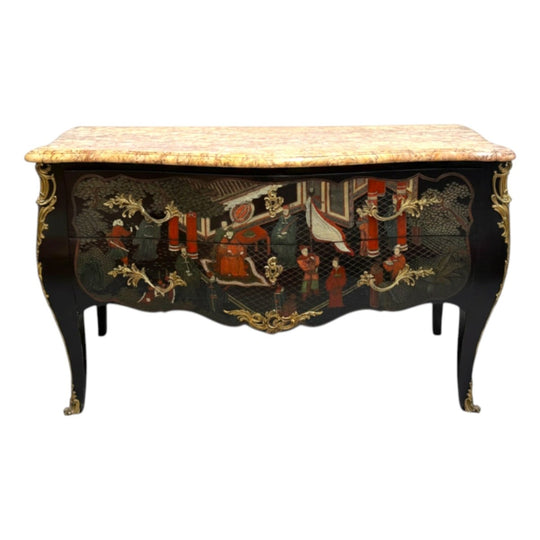 Outstanding French 19th Century Chinoiserie Style Commode