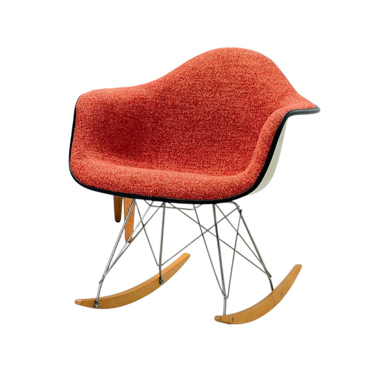 Charles Eames for Herman Miller RAR Rocking Chair, Reupholstered in Zepel
