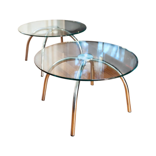 Vintage MCM Walter Knoll Marazzato Side Tables