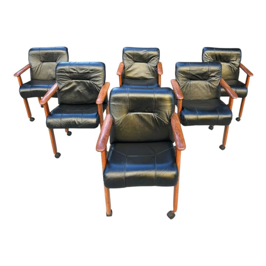 Pacific Green Dining Chairs - Set of 6