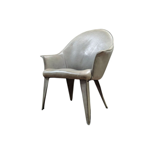 Pacific Green ‘Norse’ Chair | Leather-Wrapped Frame, Australian Design