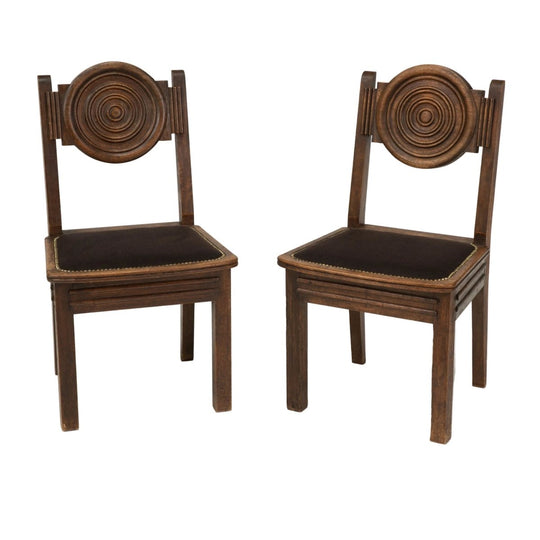 Pair of 1950s Eitenne Kholmann Chairs