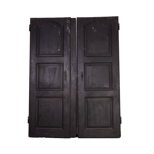 Pair of Antique French Armoire cupboard doors from a collection in Provence