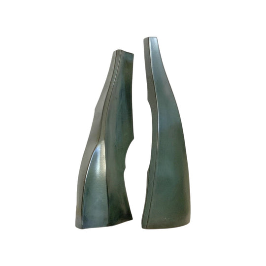 Pair of Australian Ceramic Sculptural Vases