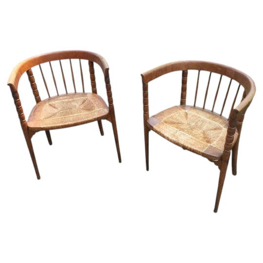 Pair of Authentic 1920s Thonet A 910 F Chairs – Verified, Rare Design