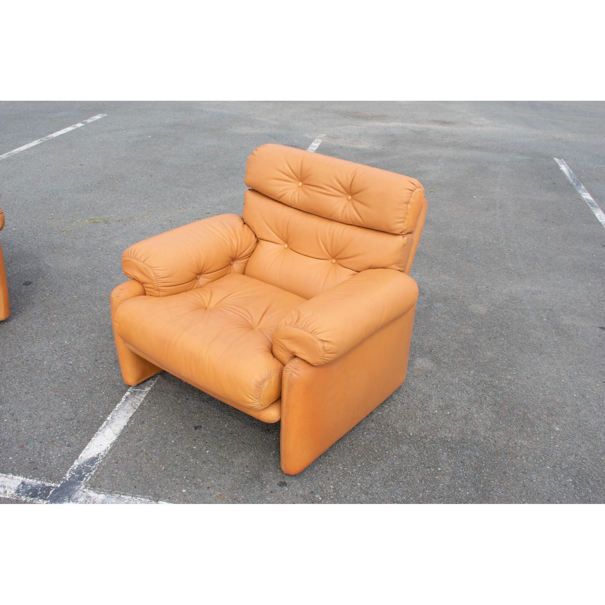 Pair of B&B Italia Coronado Armchairs by Afra & Tobia Scarpa | Bazaa | Vintage, Designer and Antique Interiors