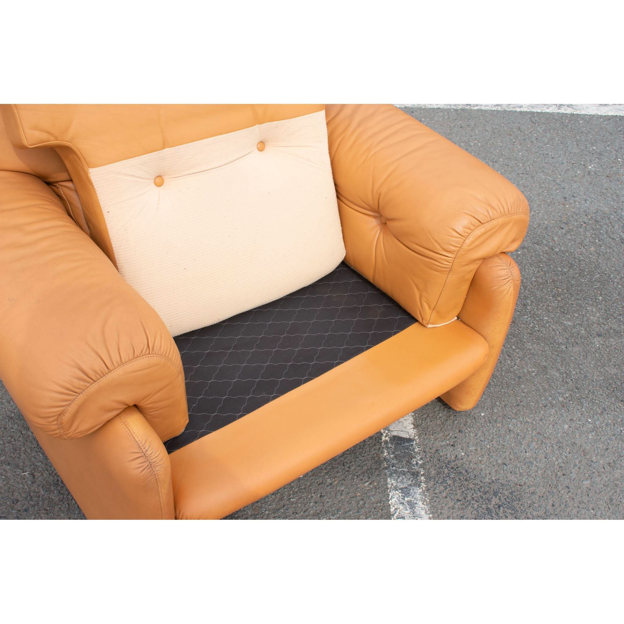 Pair of B&B Italia Coronado Armchairs by Afra & Tobia Scarpa | Bazaa | Vintage, Designer and Antique Interiors