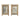 PAIR OF BED SIDE TABLE SET OF 2 PIECES | Bazaa | Designer, Vintage and Antique Furniture