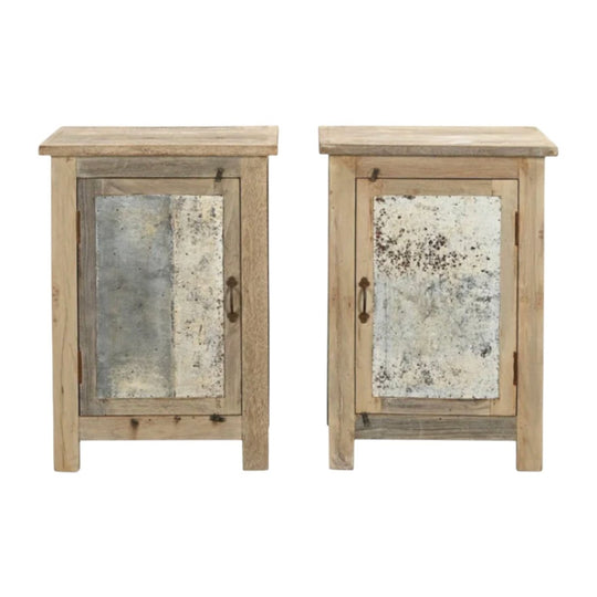 PAIR OF BED SIDE TABLE SET OF 2 PIECES