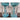Pair of Blue Opaline Glass Victorian Lustre Vases | Bazaa | Designer, Vintage and Antique Furniture