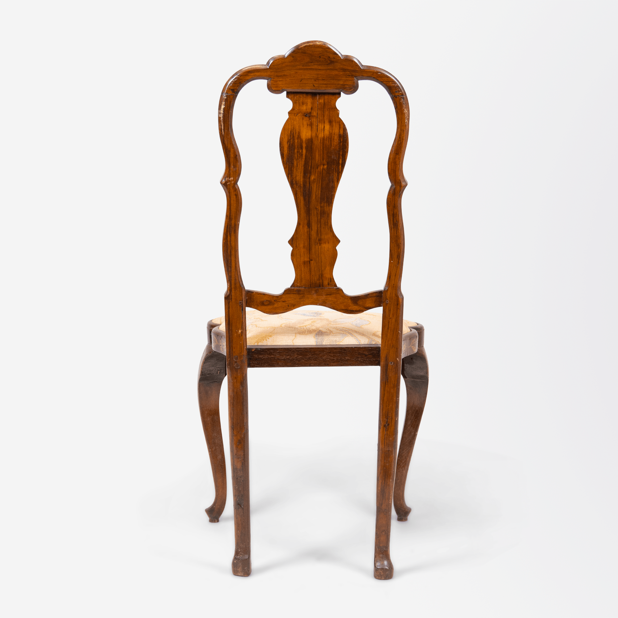Pair of Dutch Marquetry Chairs | Bazaa | Designer, Vintage and Antique Furniture