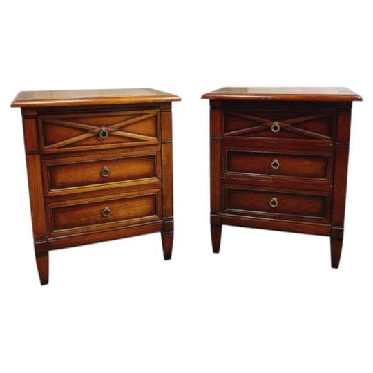 Pair of French Bedside Tables by Brigitte Forestier