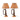Pair of lamps fashioned from vintage bugles on giltwood base | Bazaa | Designer, Vintage and Antique Furniture
