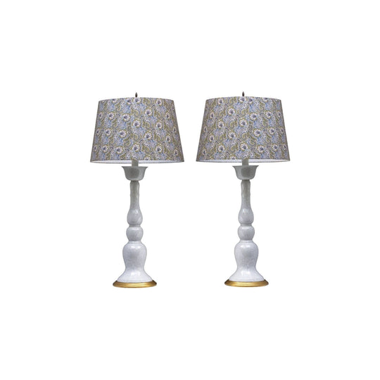 Pair of Large Chinese Ceramic Lamps