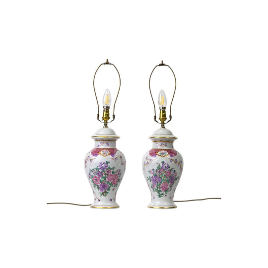 Pair of Late 19th Century Lamps Attributed to Samson & Cie