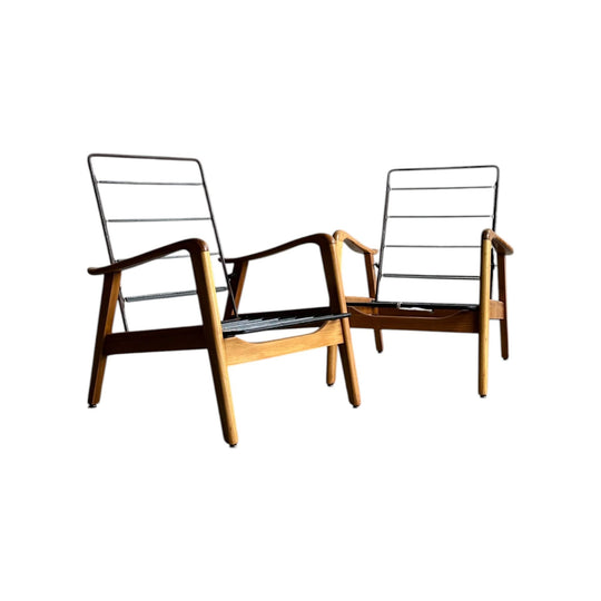 Mid Century Armchair - restored & reupholstered (price per chair)