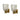 Pair of Murano Fluted Glass with Gold inclusions and Brass Wall Sconces | Bazaa | Designer, Vintage and Antique Furniture