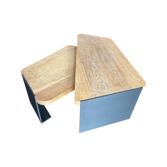 Pair of Designer Nesting Coffee Tables