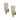 Pair of Pearlescent Murano Wall Sconces | Bazaa | Designer, Vintage and Antique Furniture