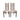 Pair of Tall Ladderback Dining Chairs | Bazaa | Designer, Vintage and Antique Furniture