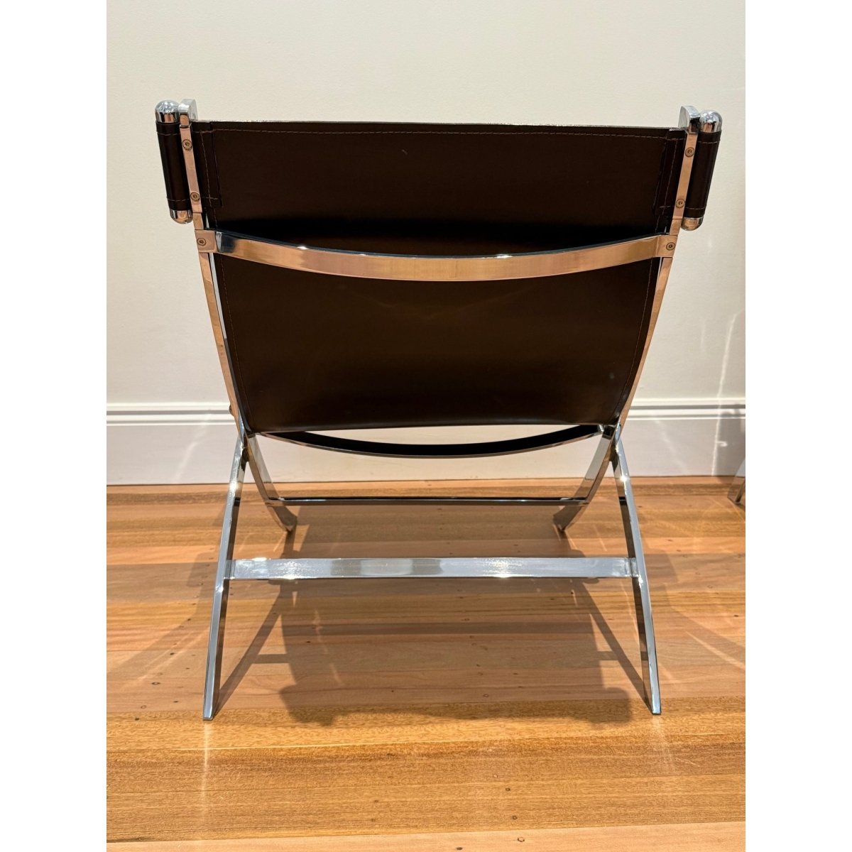 Pair of Timeless Scissor Chairs by Paul Tuttle & Antonio Citterio for Flexform, Italy, 1980s | Bazaa | Designer, Vintage and Antique Furniture