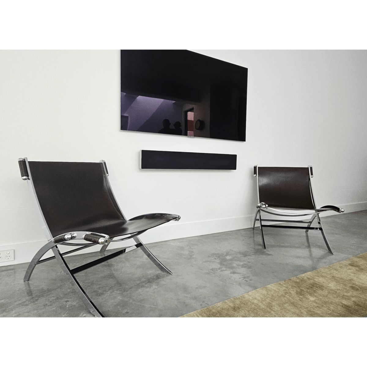 Pair of Timeless Scissor Chairs by Paul Tuttle & Antonio Citterio for Flexform, Italy, 1980s | Bazaa | Designer, Vintage and Antique Furniture