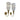 Pair of Versace Glass Sconces with Logo to Rim | Bazaa | Designer, Vintage and Antique Furniture