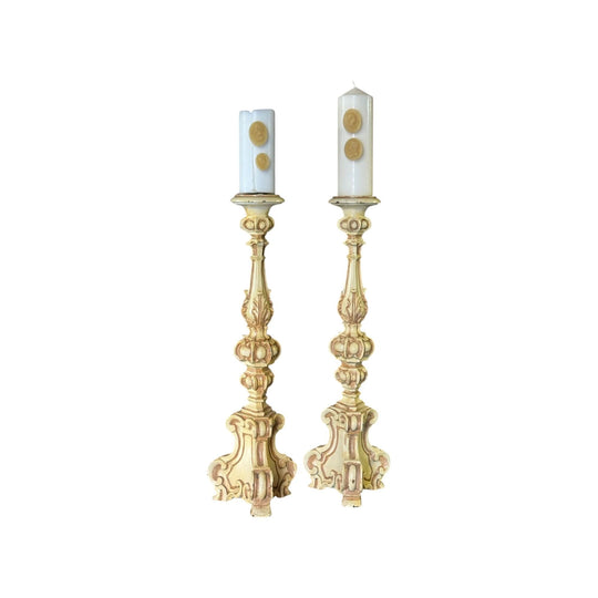 Pair of Vintage Candlesticks