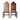 Pair Of Vintage Oak Spanish Revival Studded Leather Hall Chairs | Bazaa | Designer, Vintage and Antique Furniture