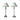 Pair of Vintage Table Lamps, Fluted Column Stems and Acanthus Bases, Aged Crackle Silver and Gilt, with Shades | Bazaa | Designer, Vintage and Antique Furniture