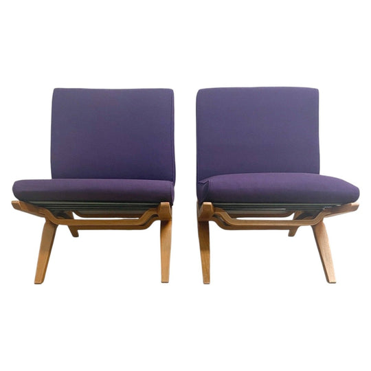 Pair Rare 1962 The Goble Easy Chair - Stag Furniture