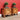 Pair Vintage French Bedside Cabinets Left and Right Opening on Bun Feet. | Bazaa | Designer, Vintage and Antique Furniture