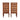 Pair Vintage French Oak Bedside Cabinets Five Drawer Cabriole Legs. B12810 | Bazaa | Designer, Vintage and Antique Furniture