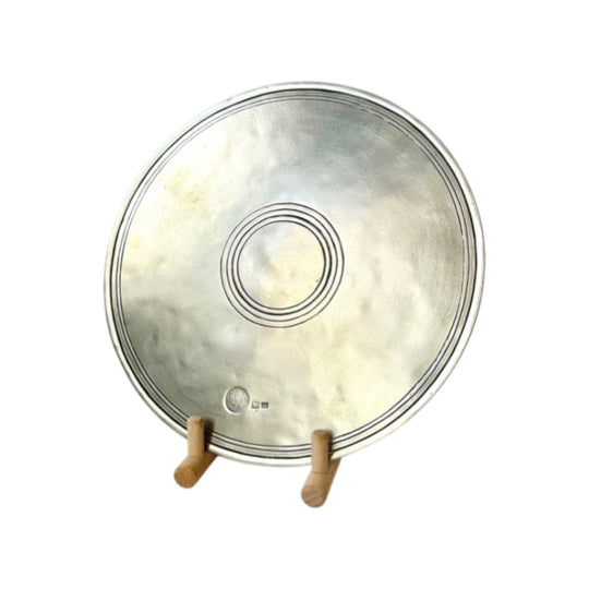 Palio Circular Table Trivet/Placemat- 25 cm Diameter - Handcrafted in Italy - Pewter