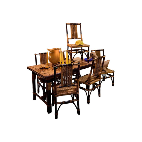 Parisian Party Suite - 6 chairs & 1 table