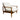 Parker 110 Wrap Around Mid Century Armchair With Rattan Back | Bazaa | Designer, Vintage and Antique Furniture