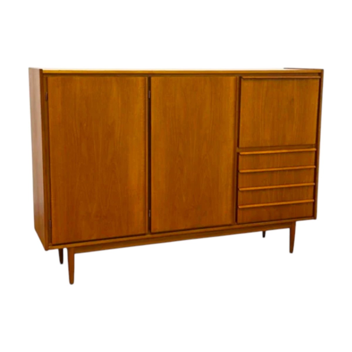 Parker Furniture High Sideboard - Drinks, Record & Wares Cabinet | Bazaa | Designer, Vintage and Antique Furniture