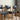 Parker Number 62 Dining Chairs – Original Black Vinyl - Set of 8 (Chairs Only) | Bazaa | Designer, Vintage and Antique Furniture